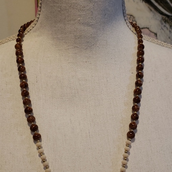 NWOT long tassel necklace - Picture 3 of 5